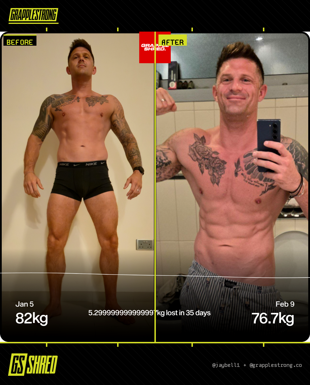 GrappleStrong client result